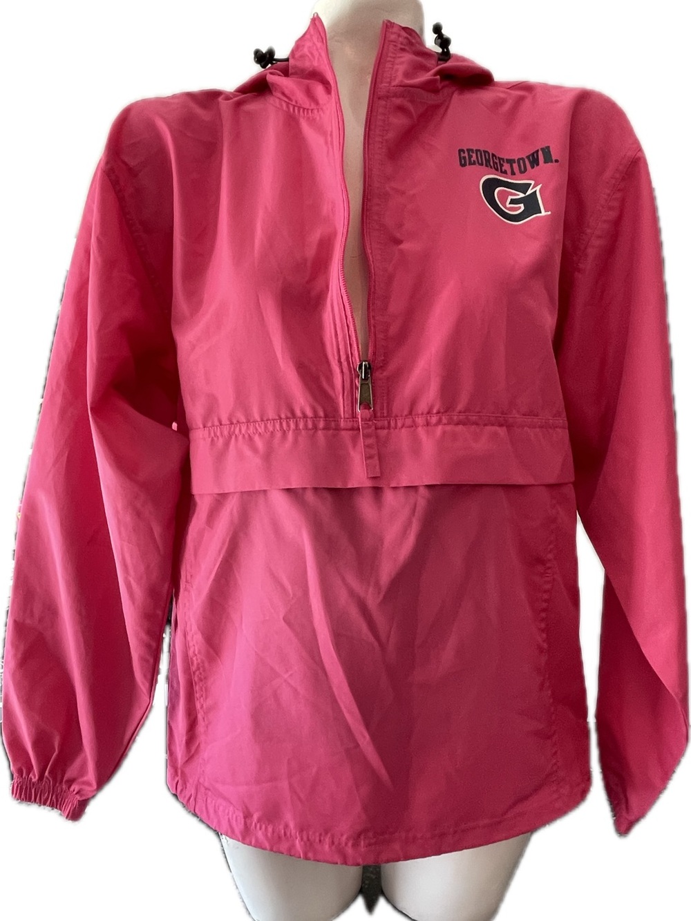 Champion Pink Georgetown Pullover Rain Jacket